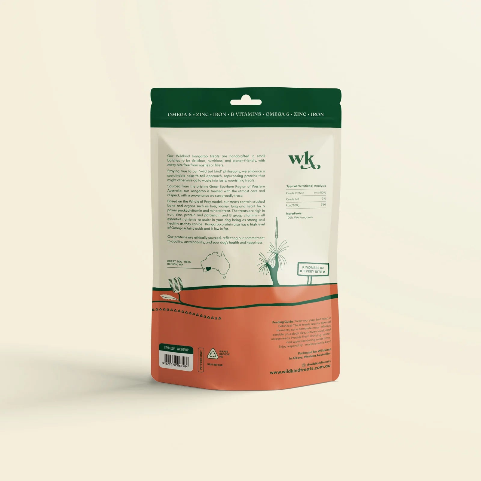 Great Southern Roo Whole Prey (100g)