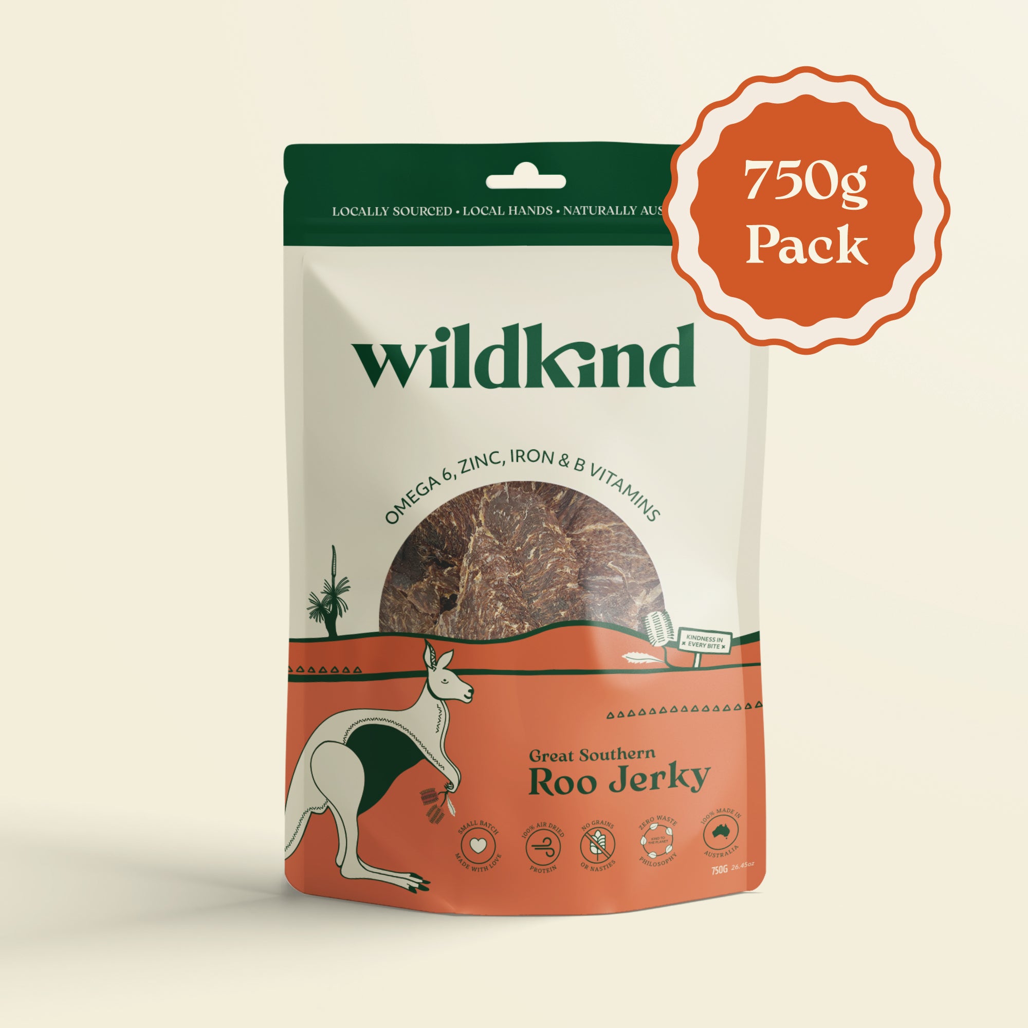 Great Southern Roo Jerky (750g)