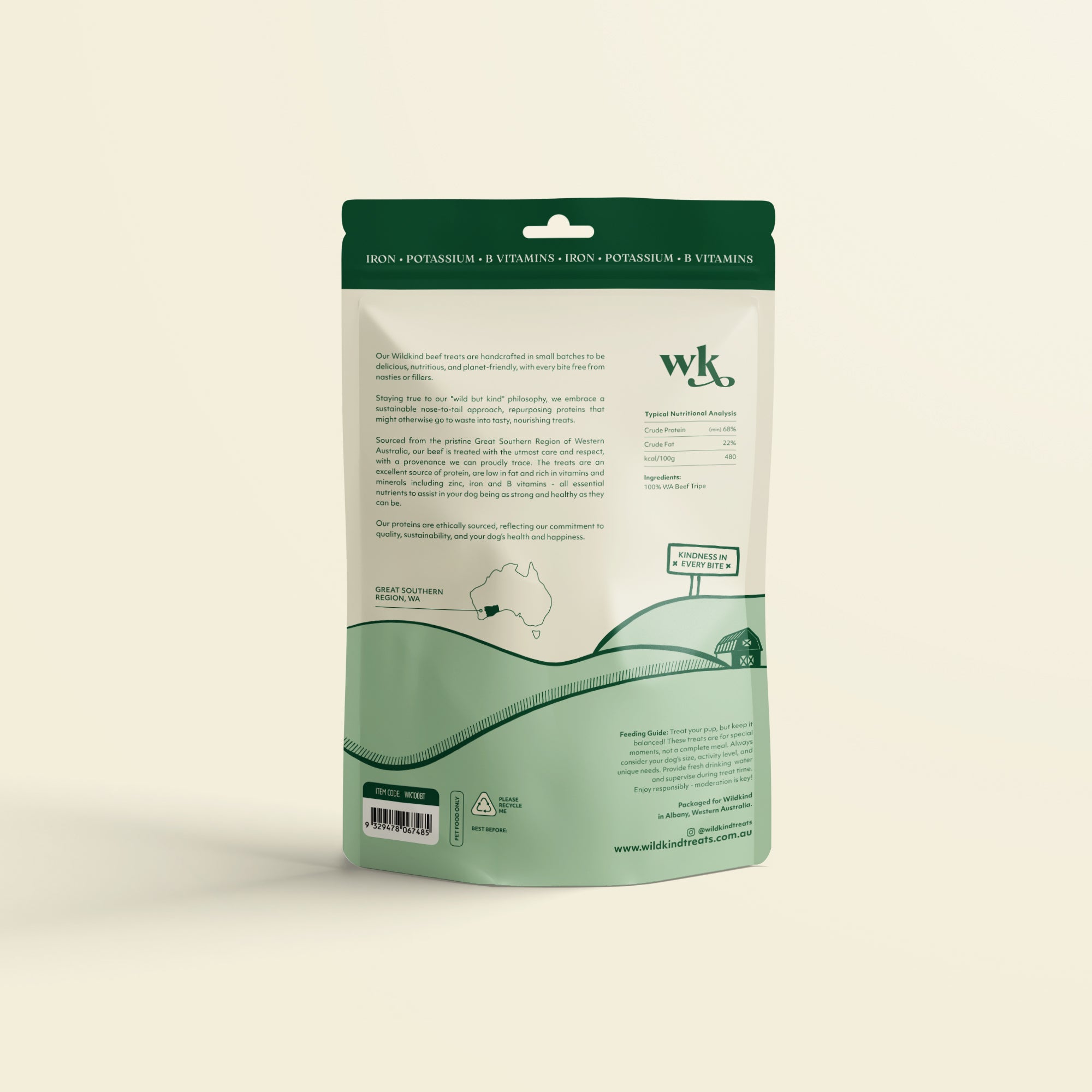 Great Southern Beef Tripe (100g)